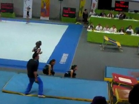 Finale TeamGym 2011 à Calais Trampo 3ème passage