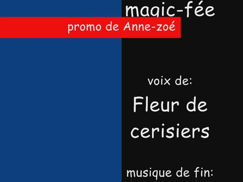 promo de anne-zoé