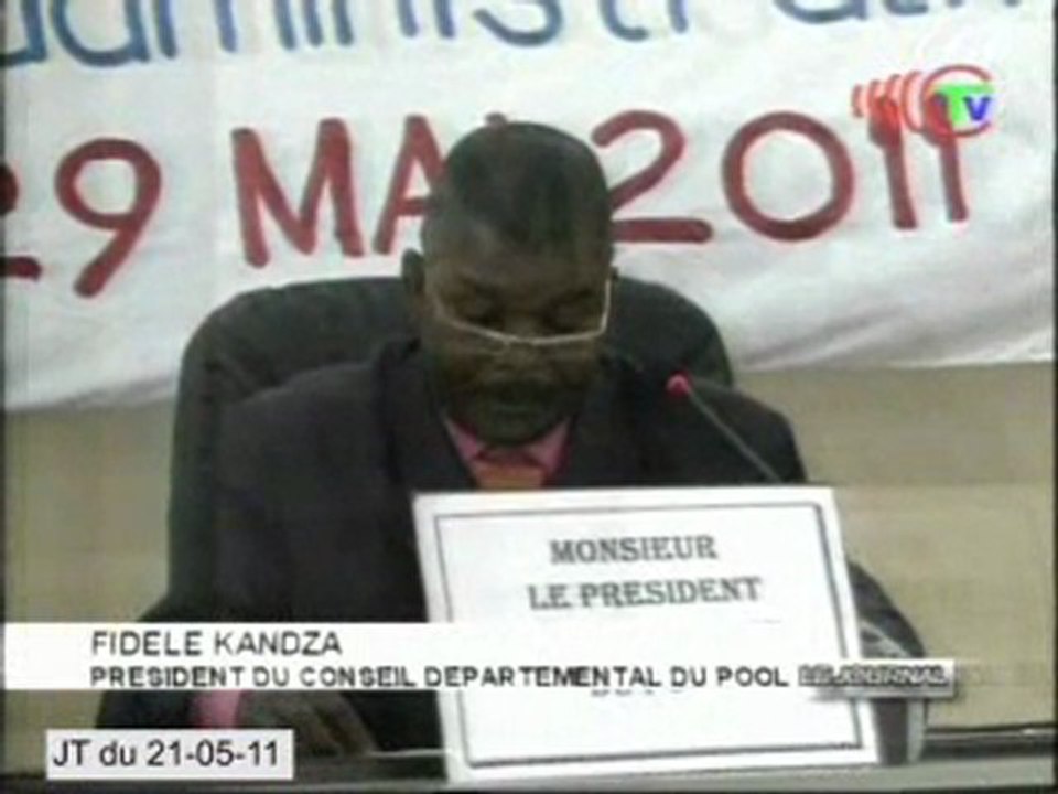 6ème session ordinaire administrative du conseil départemental du Pool