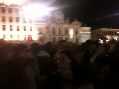 Les supporters du Losc devenu Champion de France !