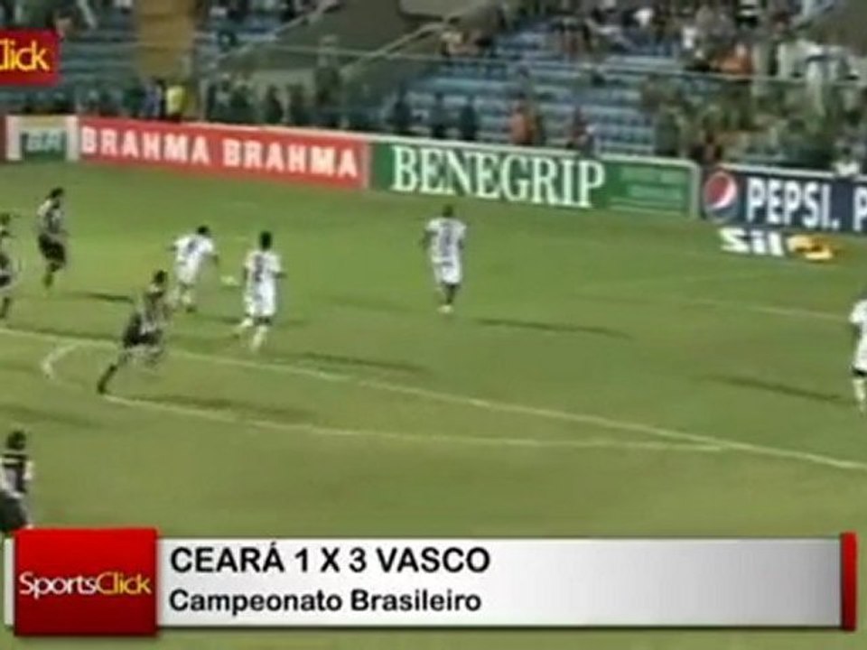 Ceará 1 x 3 Vasco - Campeonato Brasileiro 2011