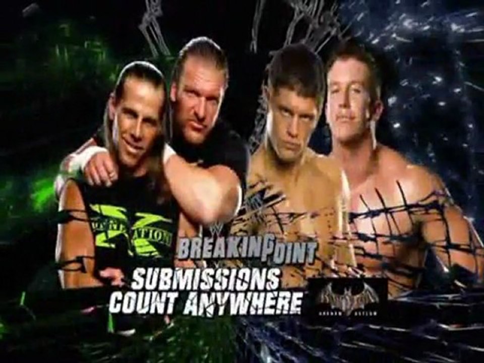 WWE Breaking Point 2009 Match List