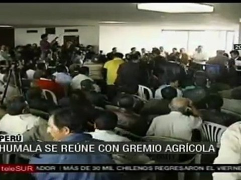 Continúan campañas políticas en Perú