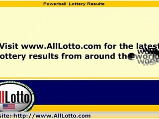 Powerball Lottery Drawing Results for May 21, 2011