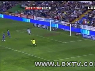 Levante 1-2 Real Saragossa     21-05-2011  la liga spain football
