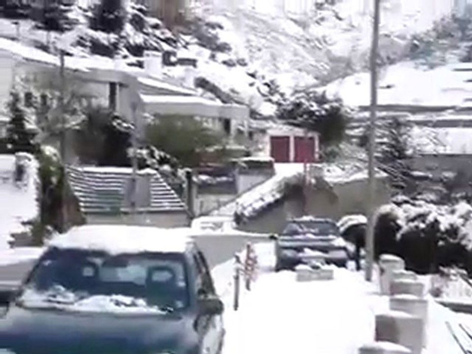 Nevão em Loriga, capital da neve em Portugal 1