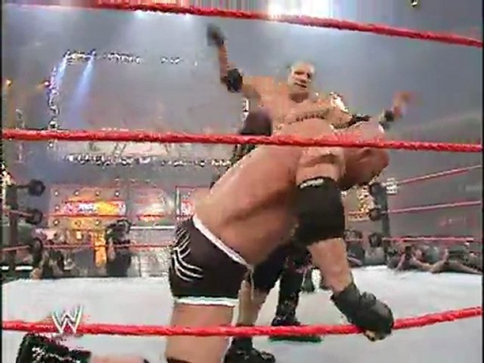 Goldberg vs Triple H vs Kane (WWE Armageddon 2003) - Part 1/2