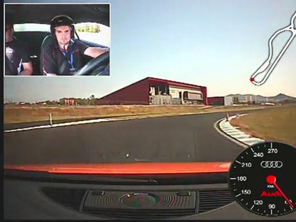 Wilfrid en Audi R8