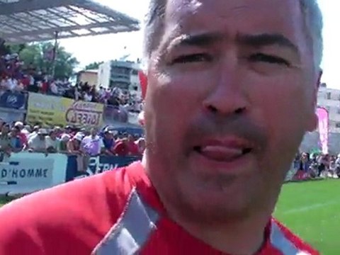 Rugby - Jean Anturville réagit après USB - Béziers