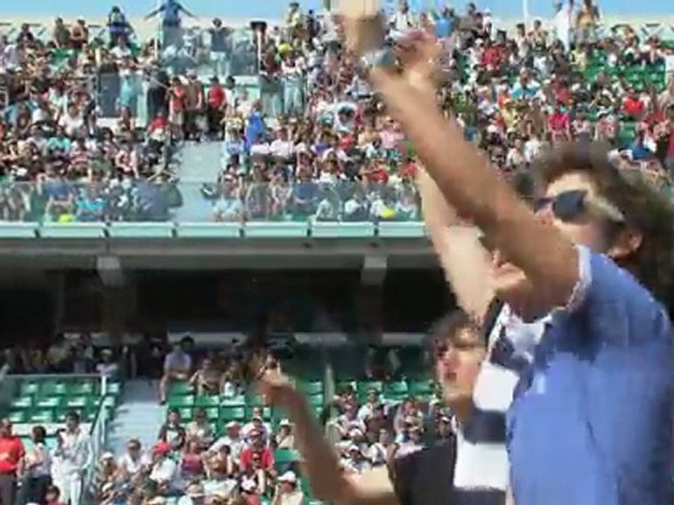 BIG ALI & BOB SINCLAR @ ROLAND GARROS 2011