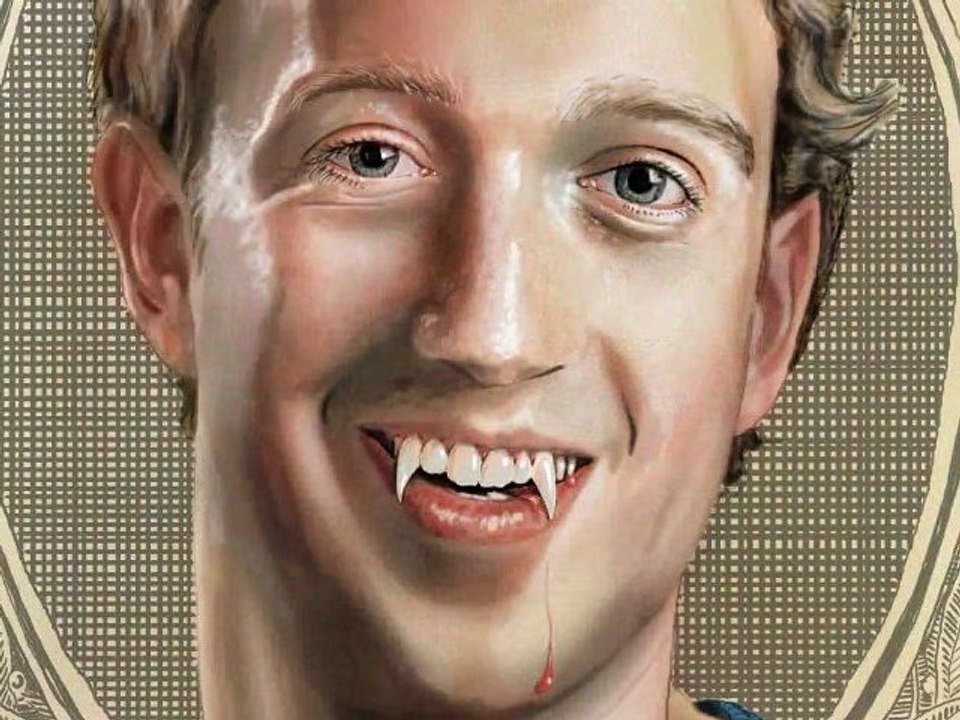 Mark Zuckerberg as Vampire by Missfeldt