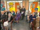 TV3 -Els matins - Josep Cuní entrevista un grup d'avis centenaris