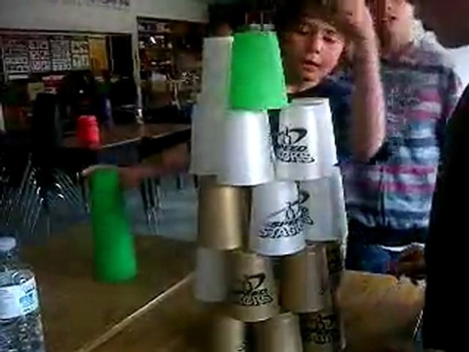 speed stak blooper!