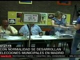 España: Normalidad en elecciones, pese a protestas