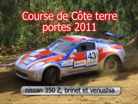 course de côte portes 2011 nissan 350Z