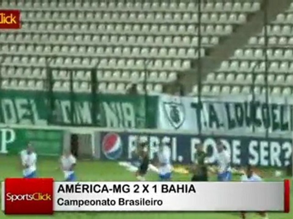América-MG 2 x 1 Bahia - Campeonato Brasileiro 2011