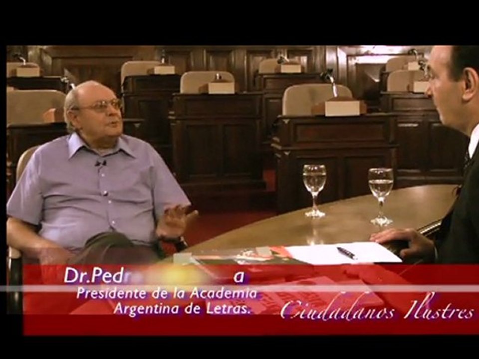 TV Programa "Ciudadanos Ilustres" / TV Program "Eminent Citizens"
