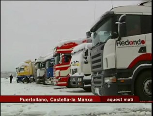 TV3 - Telenotícies - Neu al centre d'Espanya i caos a les carreteres