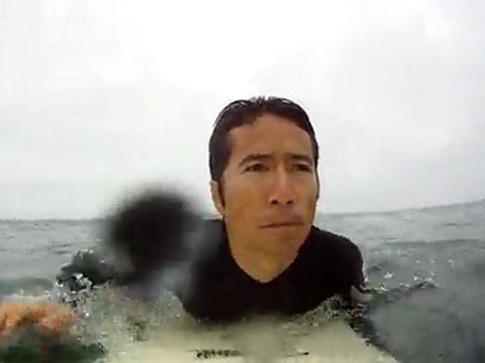 Surf @ Swami's with GoPro on 5/22/2011
