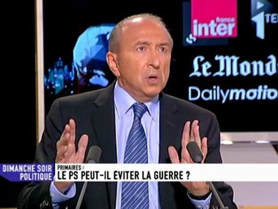 Gerard Collomb, dimanche soir politique