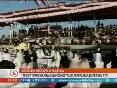 Nostaljik Toplu Nikah Töreni-Stv Haber