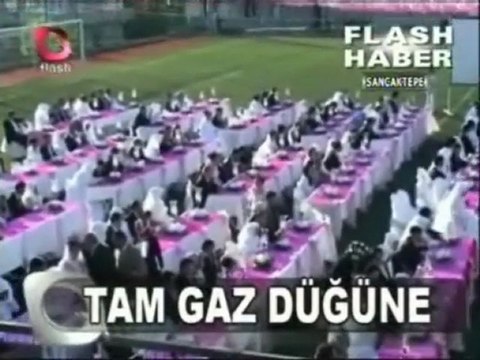 Nostaljik Toplu Nikah Töreni-Flash Tv