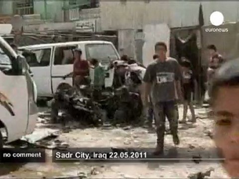 Two bomb blasts in Baghdad - no comment