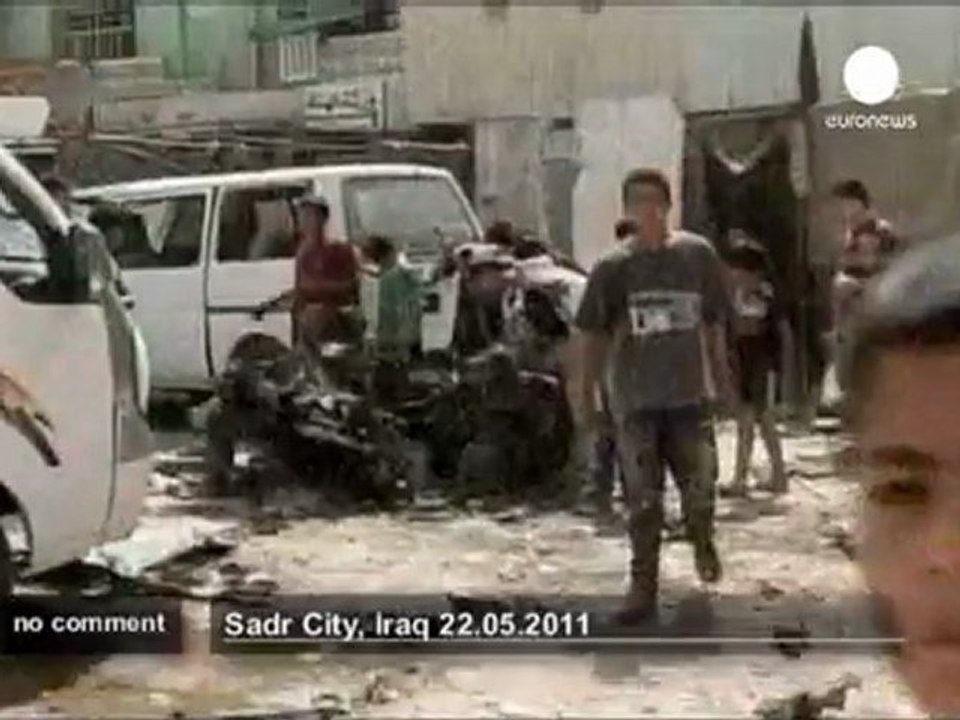 Two bomb blasts in Baghdad - no comment