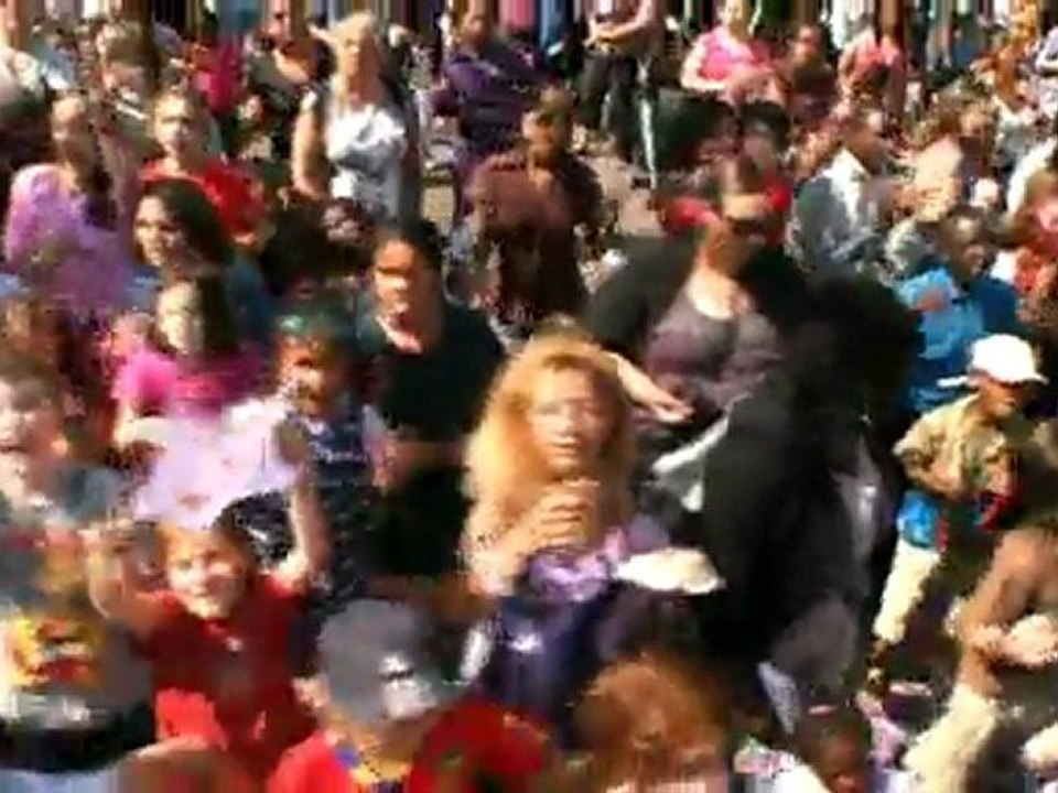 Rene la taupe Flash Mob foire du trone