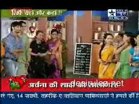 Saas Bahu Aur Saazish SBS [Star News] - 23rd May 2011 pt1