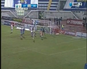 atromitos vs olympiakos volou 2-0 nebegleras goal