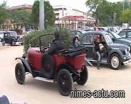 NIMES Auto Rétro , interview de Paul Emile Clément , par Erick Gambrelle du Web Magazine NIMES ACTU