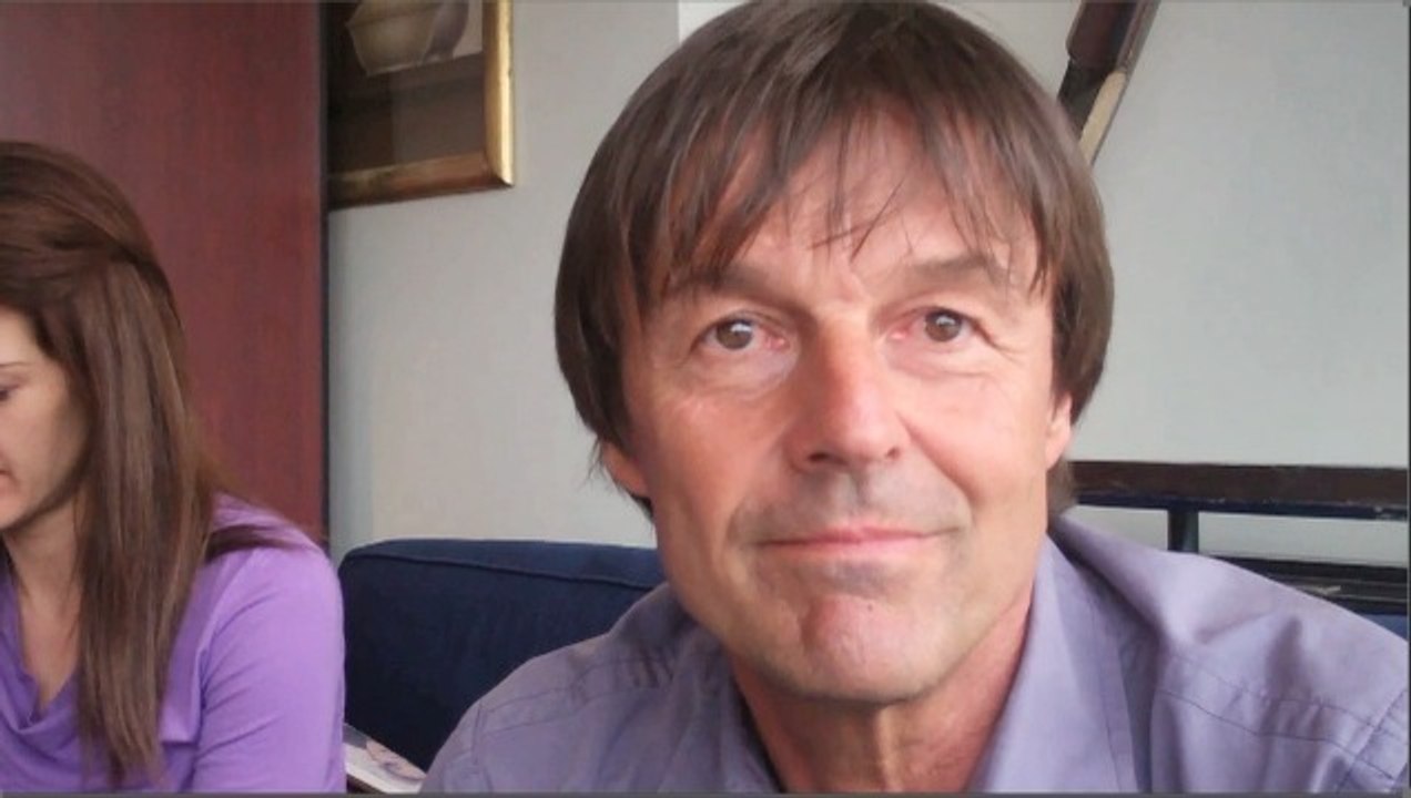 3 Questions à Nicolas Hulot