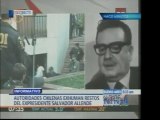 Exhuman restos de Allende