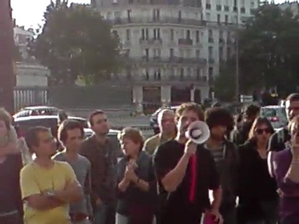 5/6 assemblée "YesWeCamp" à Bastille le 22 Mai à Paris au soir