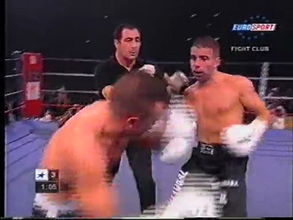 damien leconte vs mohamed amara . full contact pro nuit des champions 5x2 mn