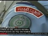 Consejo del Golfo retira propuesta de paz para Yemen