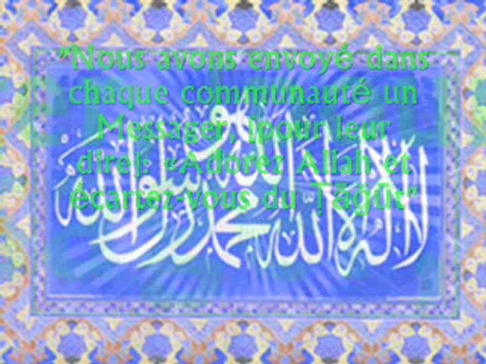Sens De La Shahada (Laa Ilaha Ila Allah) Tawhid