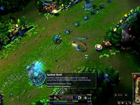 League of Legends - Route Rammus Jungle