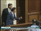 Un député étranglé par le vice-président du parlement Ukrainien