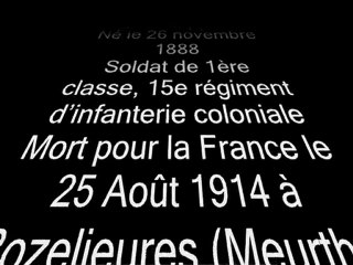 Hommage aux Poilus de Villepinte (Aude)