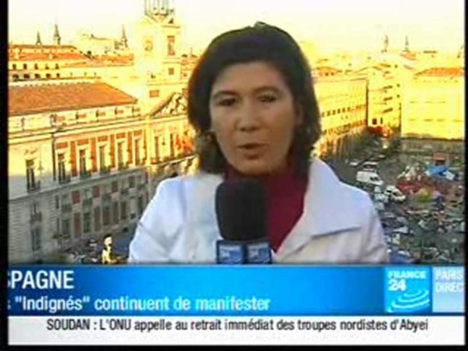 ESPAGNE Le PSOE sombre - Les indignés poursuivent