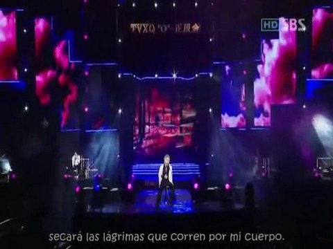 Dbsk-Holding back the tears live