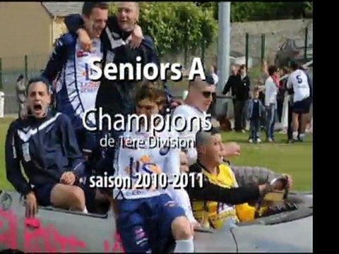 Les Seniors A de Cérences sont champions de 1ère division et montent en Promotion d'Honneur