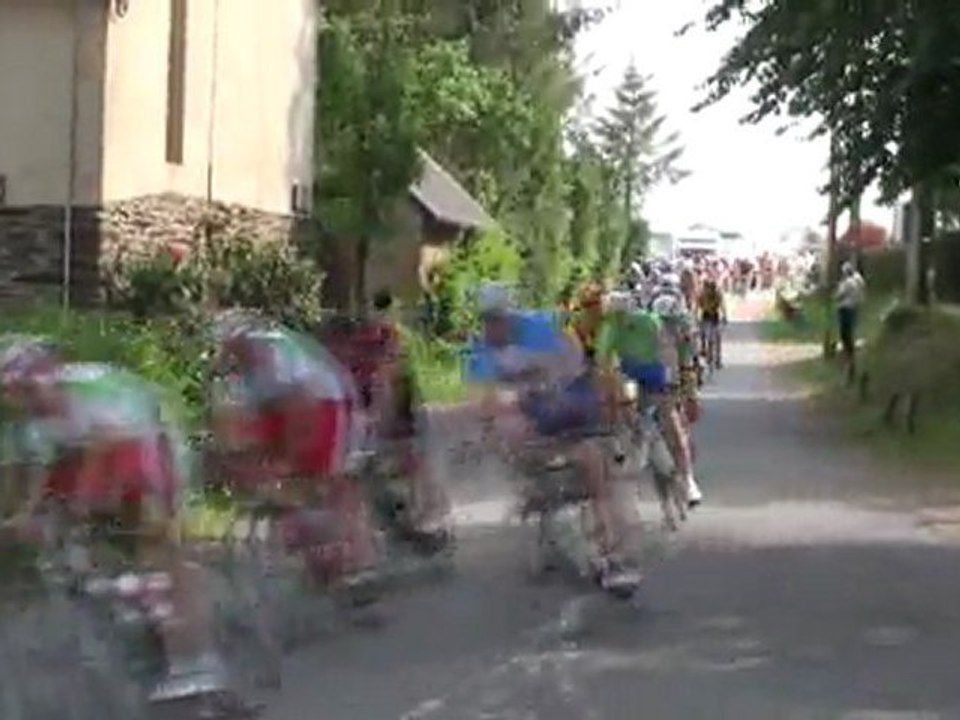 le peloton au premier tour