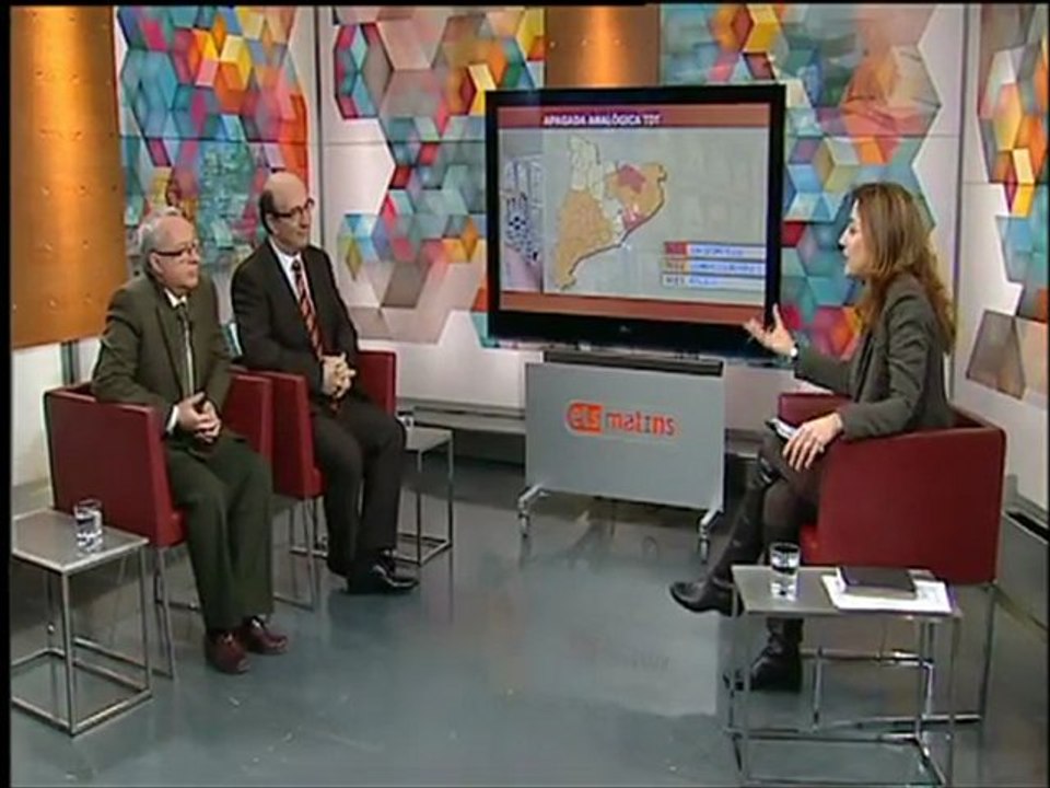 TV3 - Els matins - S'accentuen els problemes amb la TDT per les nevades