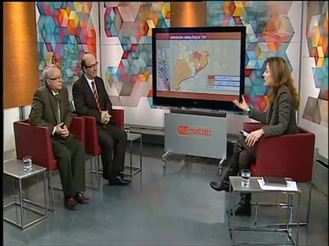TV3 - Els matins - S'accentuen els problemes amb la TDT per les nevades