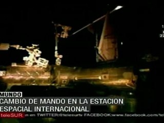 Cambian mando en estación espacial