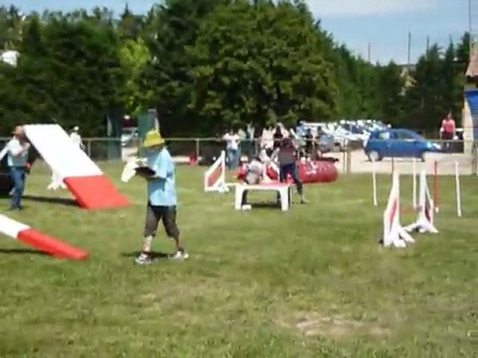 Cruz - SPGF Avignon - 1er parcours Agility