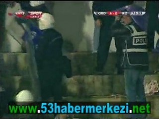 Maç sonrası olay